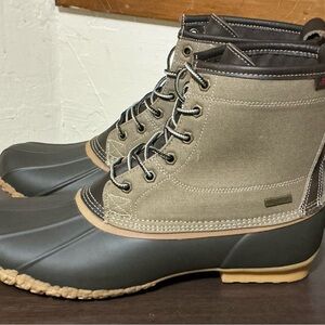 G.H. Bass & Co. Men's Duck Boots - Olive and Tan